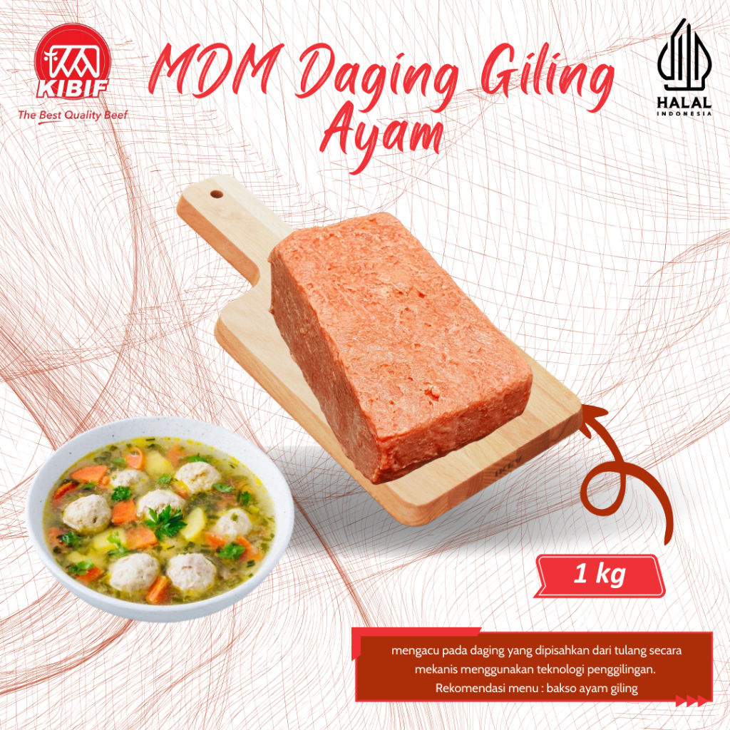 

MDM Daging Giling Ayam 1kg