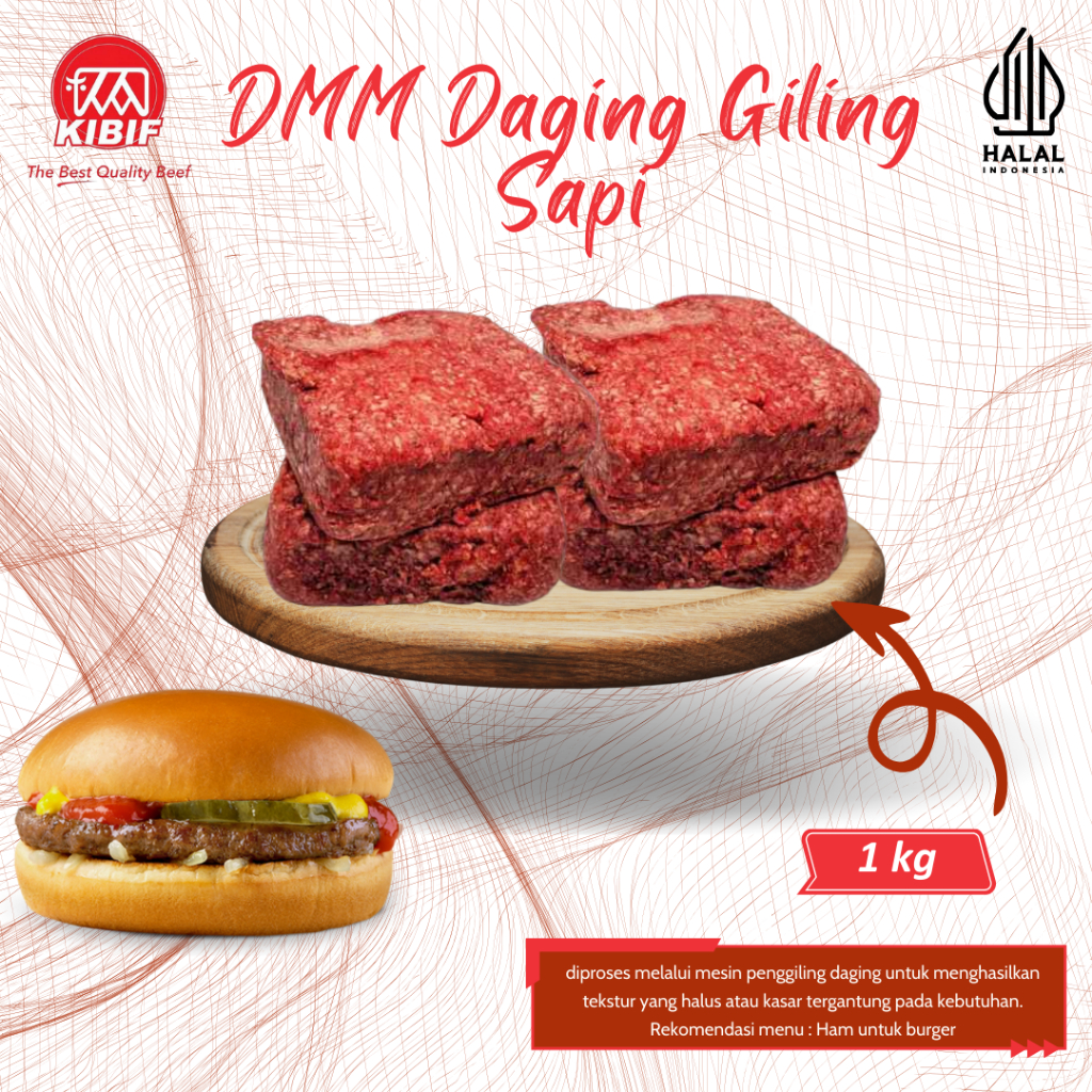 

DMM Daging Giling Sapi 1kg