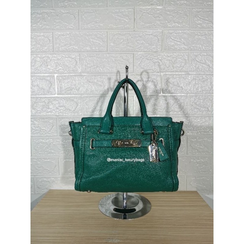 Satchelbag COACH*Swagger 27 in Pebble Leather