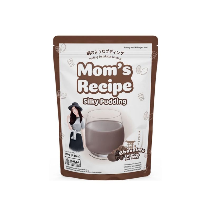 

Mom's Recipe Silky Pudding Cokelat 110gr