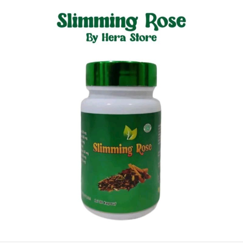 SLIMING ROSE BY HERA ASLI ORIGINAL OBAT HERBAL PELANGSING BADAN BPOM