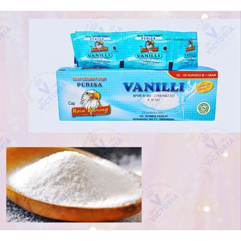 

Bubuk Vanili / Perisa Vanilli / Vanilie / Panili rencengan / rentengan