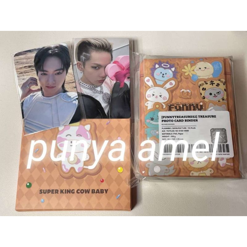 [TREASURE] PHOTOCARD HARUTO LD LUCKY DRAW DAY 2 REBOOT GURUN HYUNSUK POB OFFLINE MD FUNNY TREASURE 2