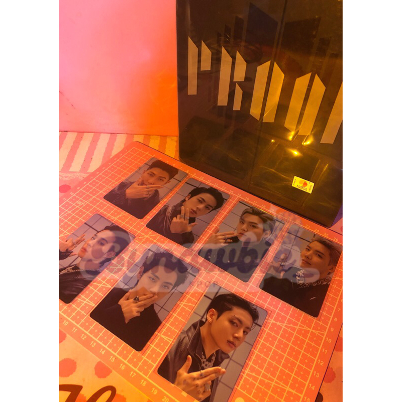 OFFICIAL PHOTOCARD ALBUM BTS PROOF STANDARD COMPACT VERSION Rm jin jhope suga v jungkook