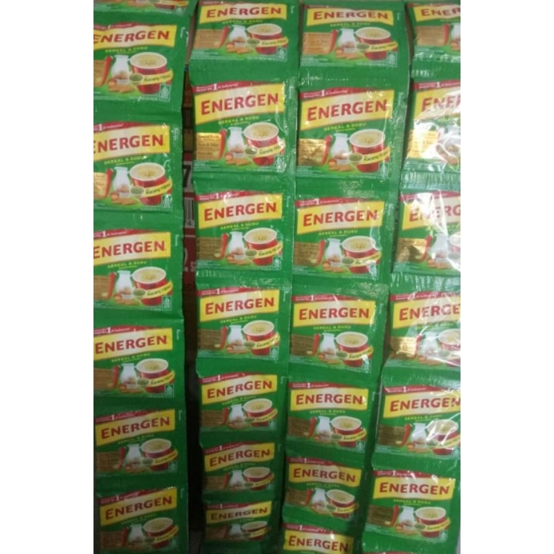 

Energen kacang hijau 1 renceng isi 10 sachet