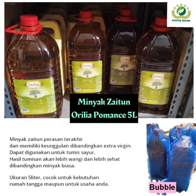 

Orilia Pomace Olive Oil 5L/Minyak Zaitun