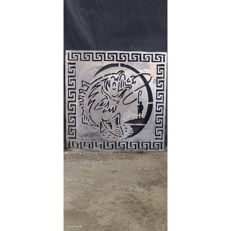 Cutting plat Custom Minimalis Ornamen, Kanopi & Pagar