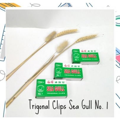 

Klip Kertas/Paper Clip/Trigonal Clip SEA GULL dan SEA WORLD No,1