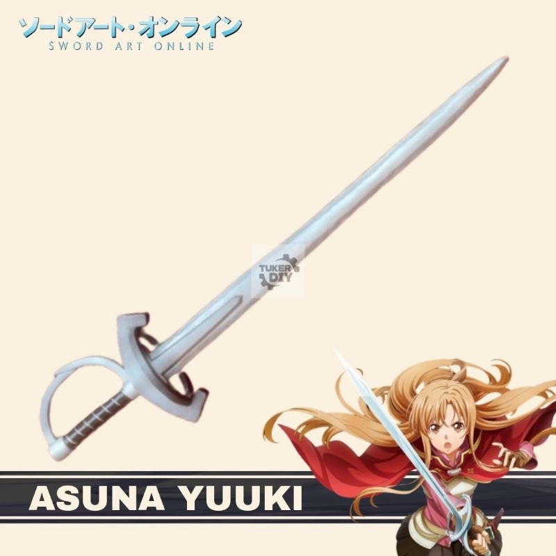 Pedang Rapier Asuna Yuuki Sword Art Online Progressive Movie Hoshi Naki Yoru No Aria Cosplay Anime S