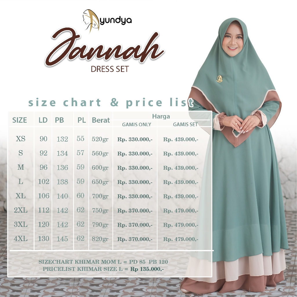 Jannah Dress by Ayundya Official