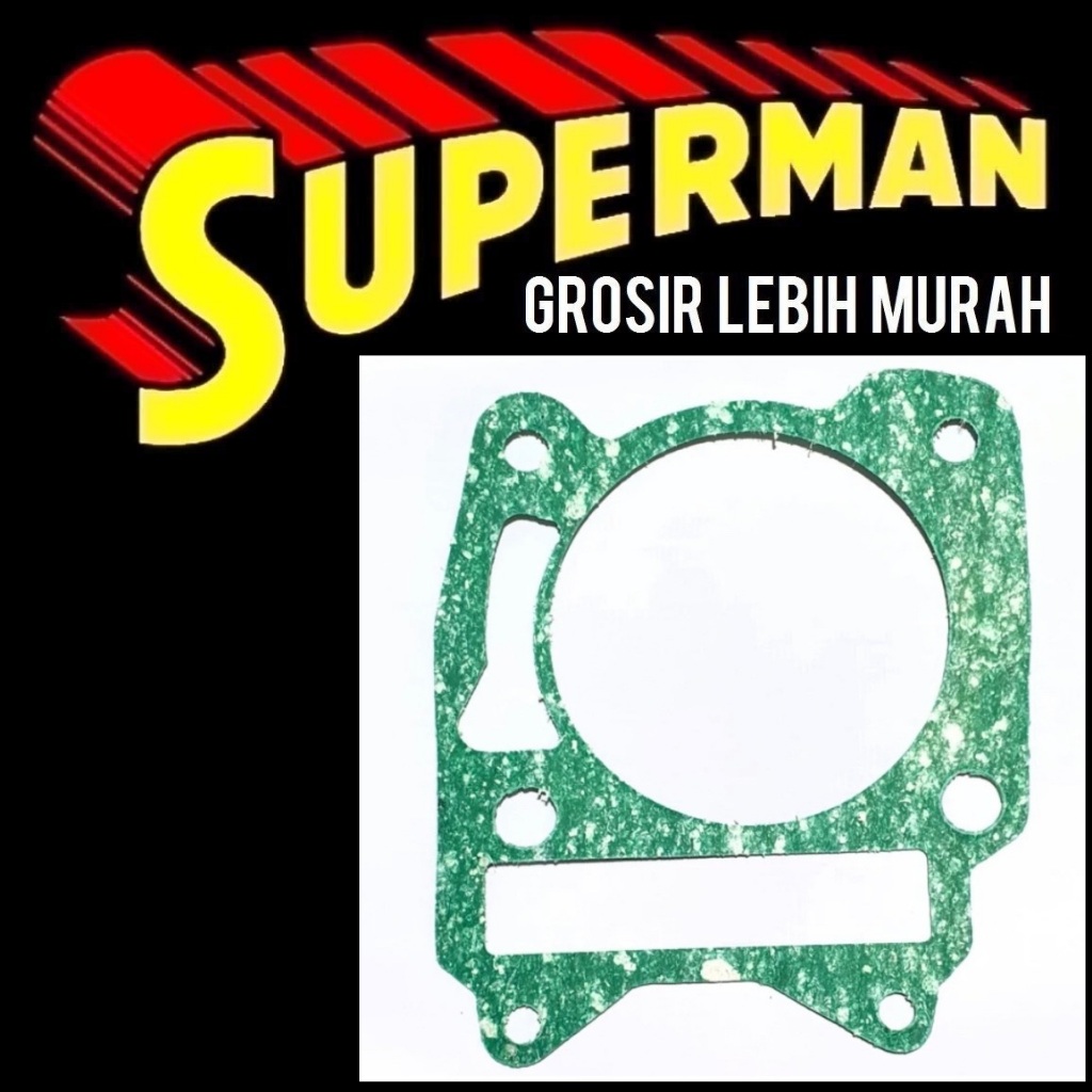 PERPAK BLOK SATRIA FU 150 paking gasket blok satria fu 150 lama karbu  superman jogja supermanjogja