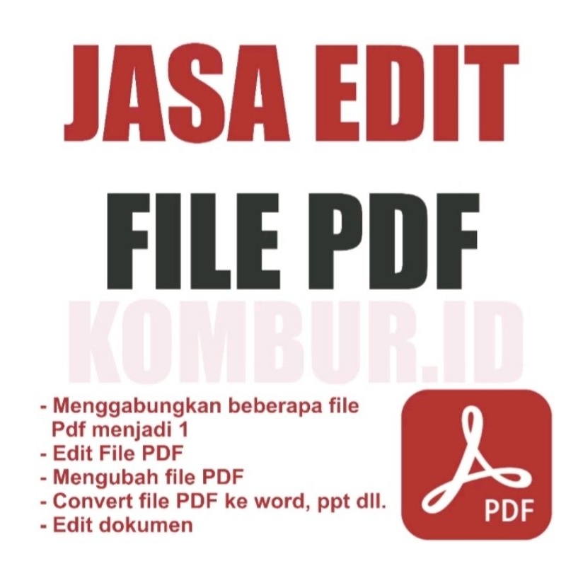 jasa edit file pdf