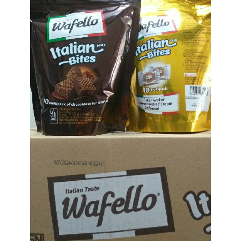 

Wafello pouch @9.5gr x 10 multipack / kalpa share it @9gr x 10pcs ( exp September 2025 )