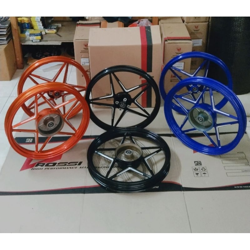 VELG/PELAK RACING V ROSSI ORBIT BINTANG JUPITER MX OLD/VEGA R NEW/VEGA ZR/JUPITER BURHAN/JUPITER Z1