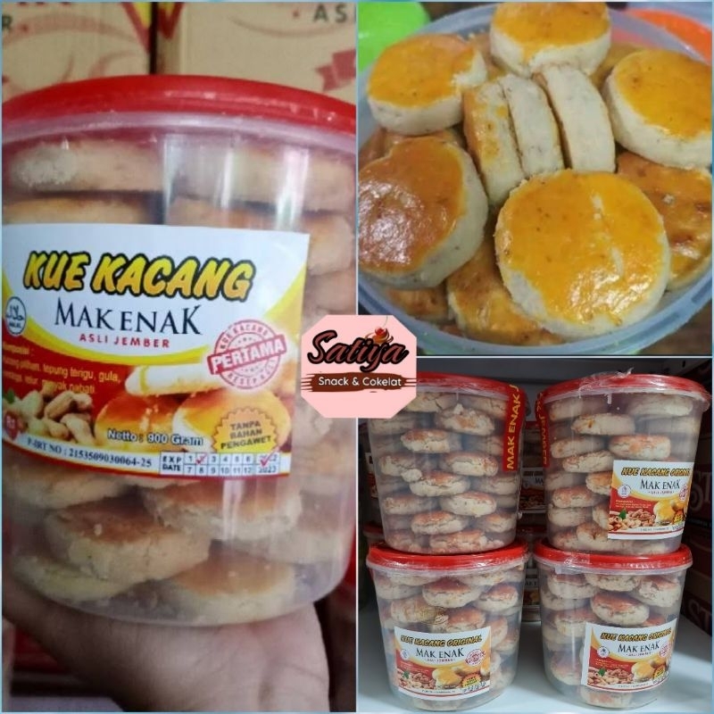 

Kue Kacang Mak Enak Asli Jember 1toples 900gr