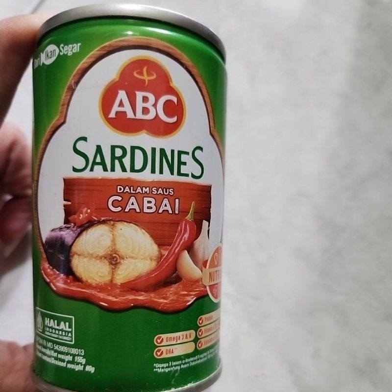 

ABC sardines / sarden 155gr