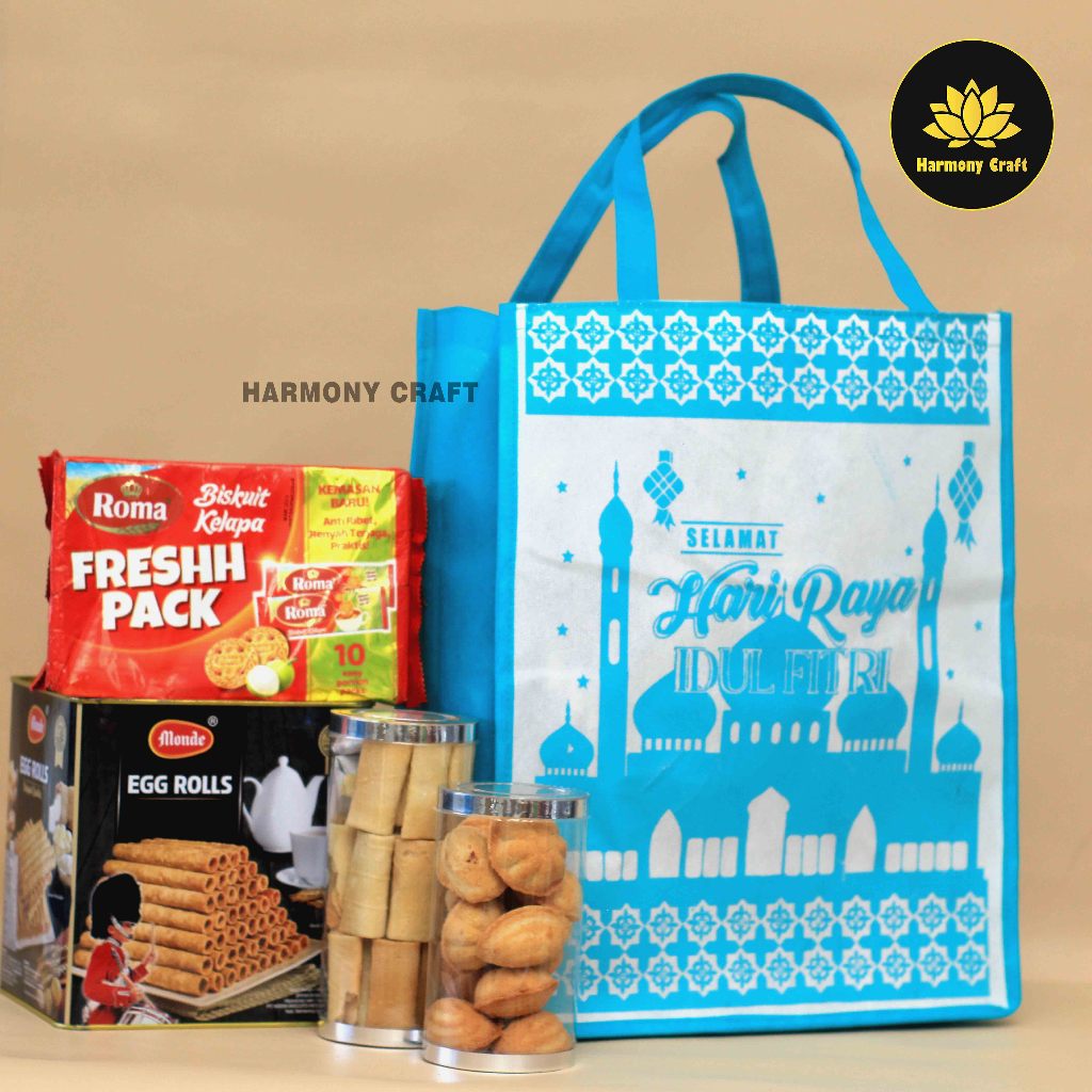 

Tas Parcel Hampers Lebaran Idul Fitri Besar Warna Tebal Uk 30x15x40