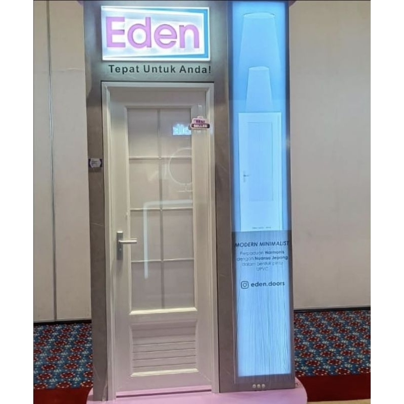 pintu kamar mandi uPVC eden A060