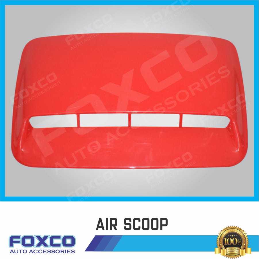 Air Flow Fortuner Kap Mesin Air Scoop Universal Mobil Kijang Triton Avanza Innova Brv Agya Xenia