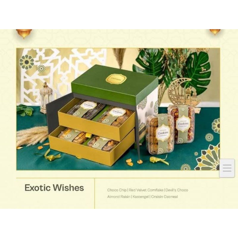 

Clairmont Hampers Exotic Wishes Gift Hadiah Idul Fitri / Lebaran 2024