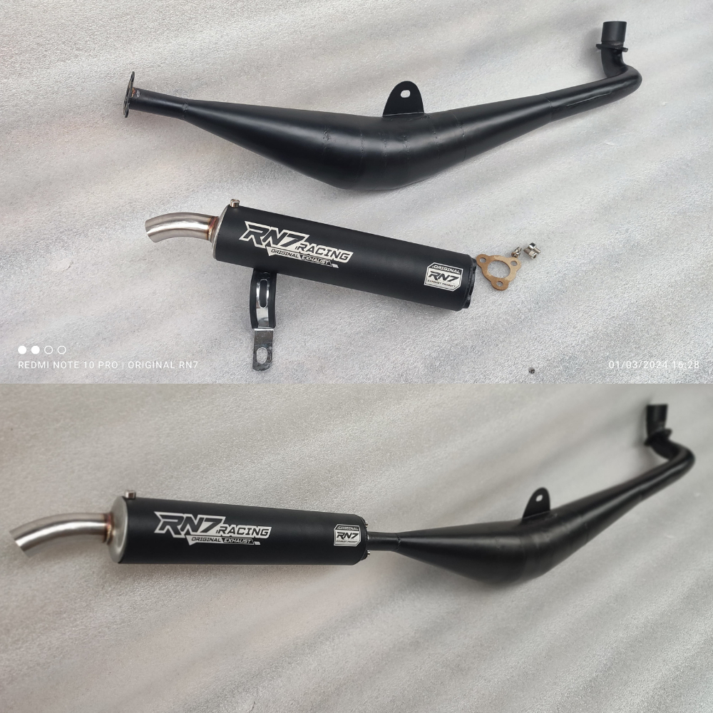 Knalpot  Premium Tornado Alfa Zigma Fiz R Rc100 Crystal Original Rn7 Racing Exhaust