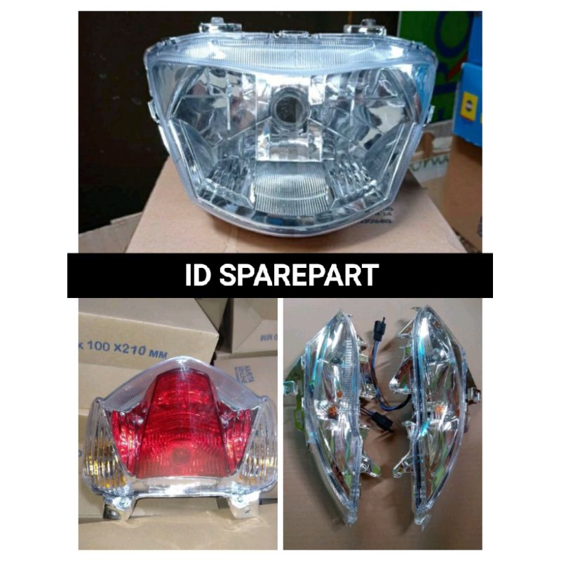 Reflektor lampu mio j reflektor lampu depan reflektor lampu belakang reflektor lampu sein mio j