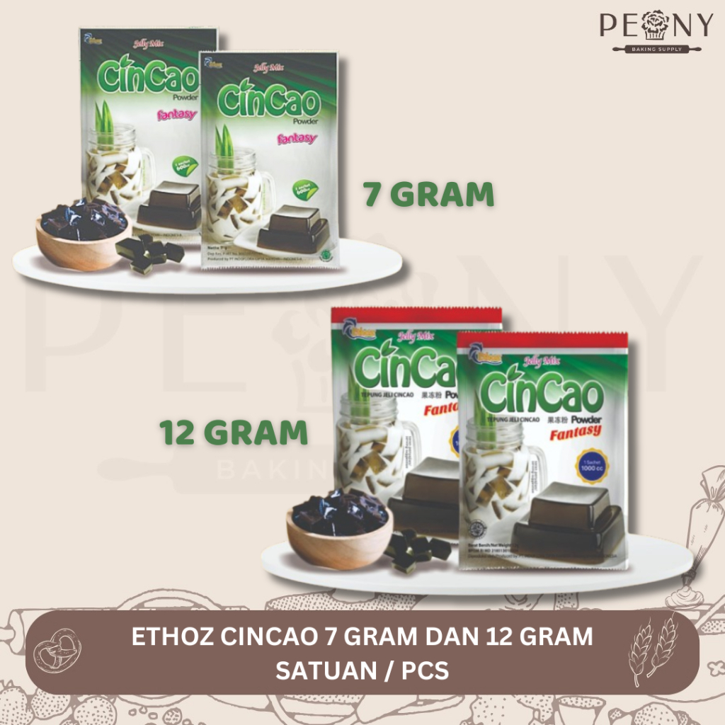 

ETHOZ CINCAO 12 GRAM DAN 7 GRAM/ CINCAU INSTANT (ECER)