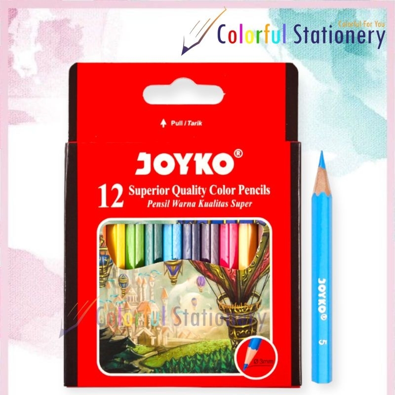 

Pensil Warna Joyko Mini Cp 102