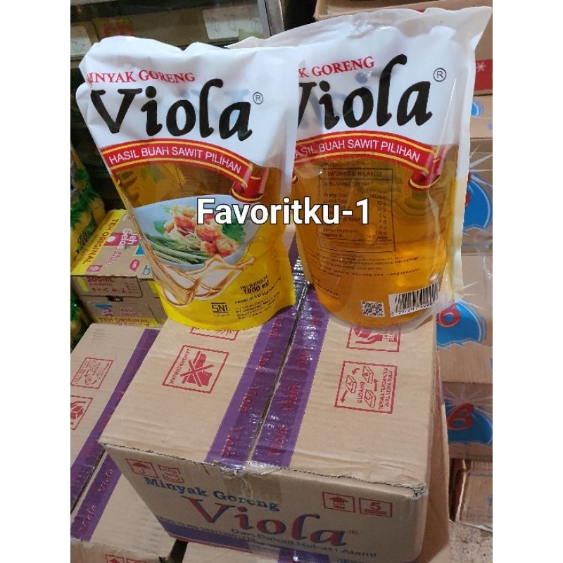 

Minyak Goreng VIOLA 1800 ml. Bening dan Higienis