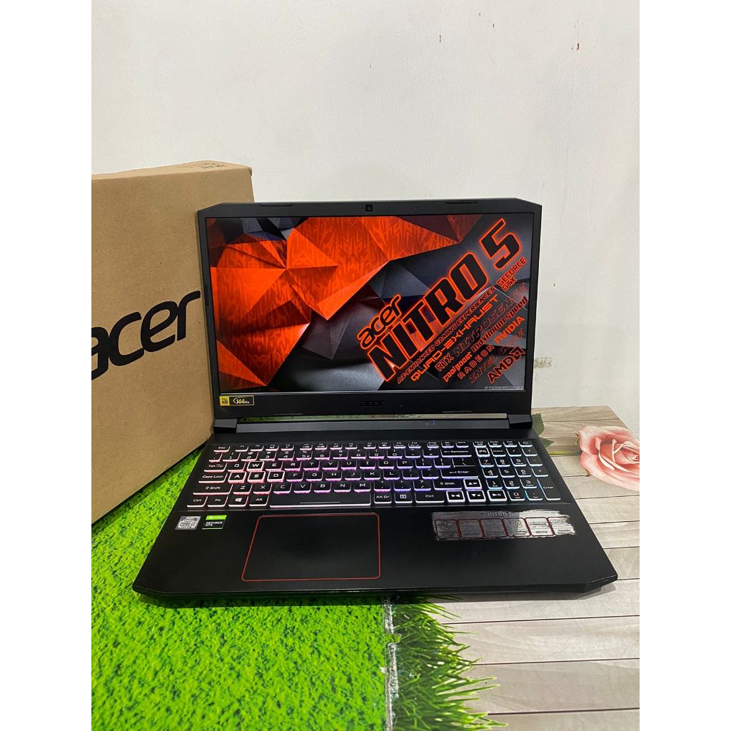 ACER NITRO 5 AN515-55 Core i7-10750H/8GB/512GB Win.11-15,6"FHD 144Hz GTX 1650