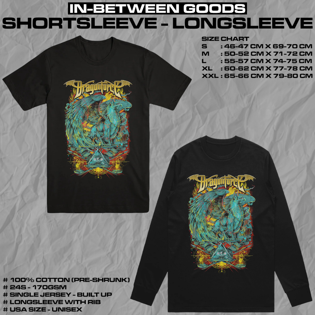 DRAGONFORCE - DAWN OVER A NEW WORLD | T-SHIRT | LONGSLEEVE | BAND MERCH