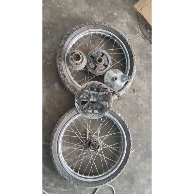 tromol set suzuki rgr original