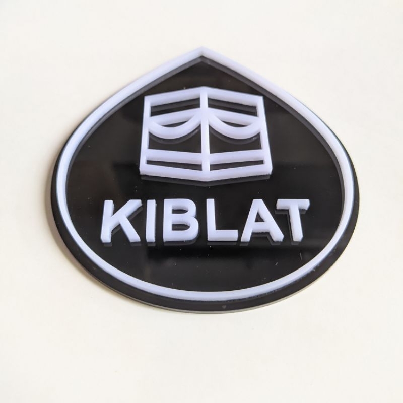 PAPAN PENUNJUK KIBLAT | SIGN AKRILIK PENUNJUK ARAH KIBLAT