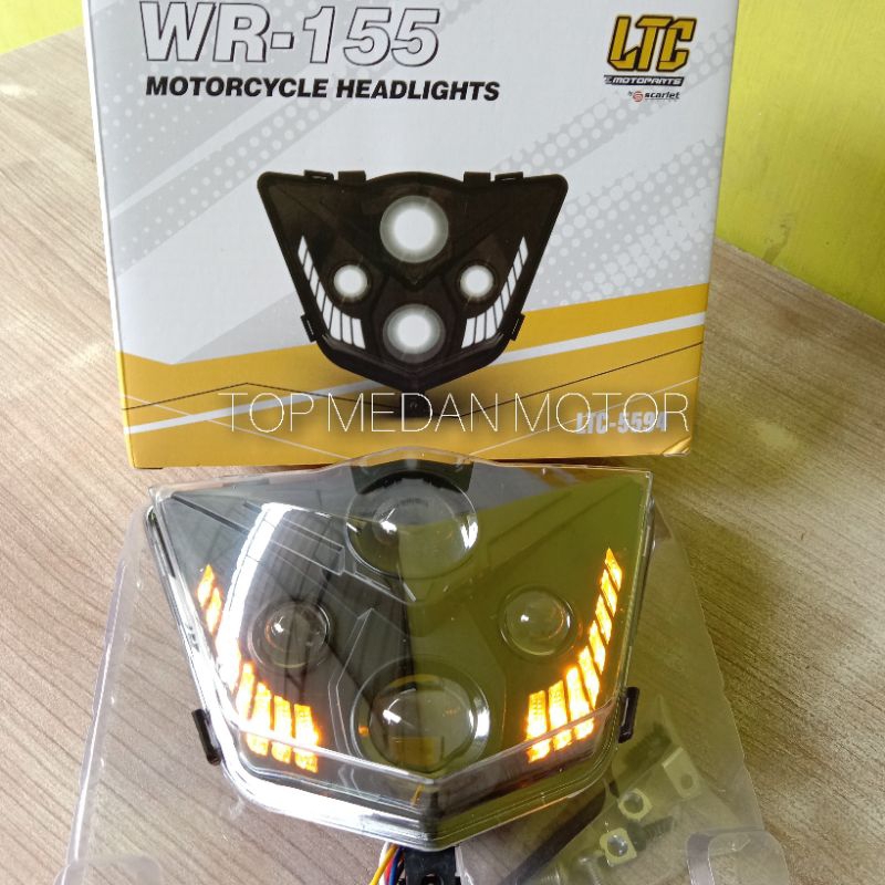 HEADLAMP DAYMAKER LTC SCARLET WR 155