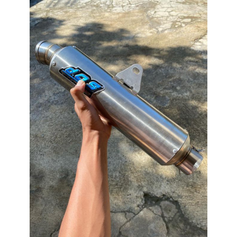 SILINCER KNALPOT DOS TIPE BULAT JENONG SUARA BAS ULEM BAHAN ORIGINAL GRADE A
