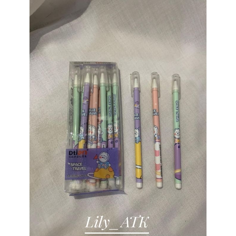 

Pulpen Gel Karakter Dtian DT-8805 isi 12 pcs