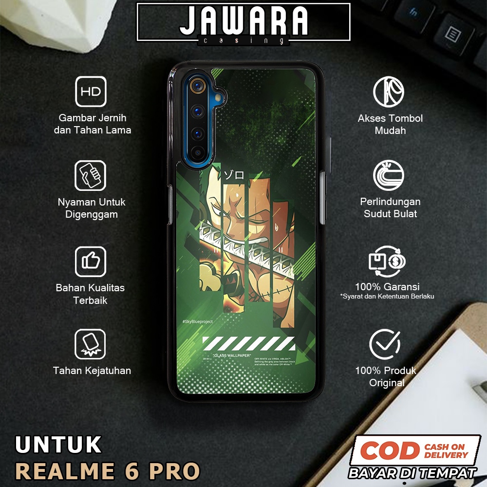 Case Realme 6 Pro Casing Realme 6 Pro [ZORO] Premium Glossy Case Hp Realme Jawara Casing Hp Realme 6