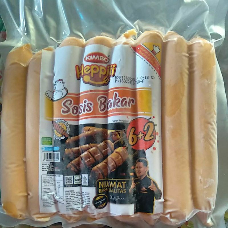 

kimbo sosis bakar ayam 6+1 pcs