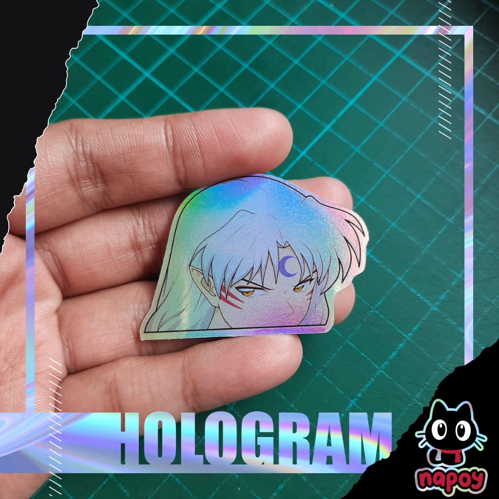 

Stiker Hologram Anime Inuyasha Sesshomaru