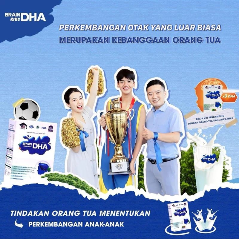 

Brain Kids DHA Vitamin Nutrisi Otak Anak Cerdas, Pertumbuhan Lebih Baik