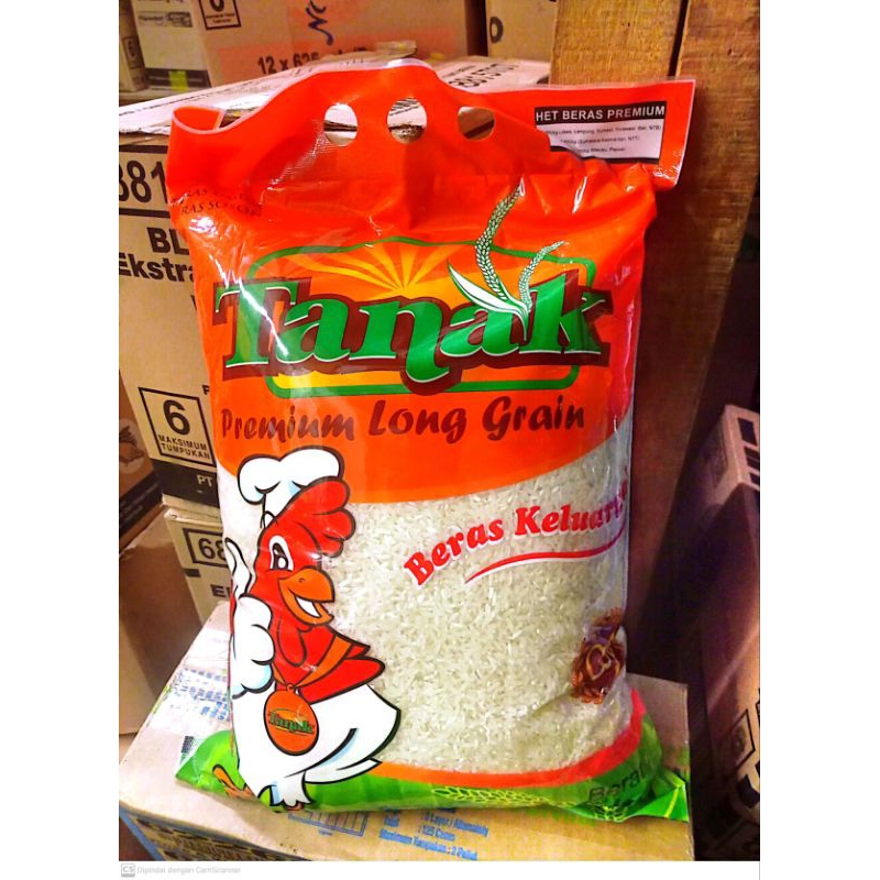 

Tanak beras Premiun Long Grain 5 kg