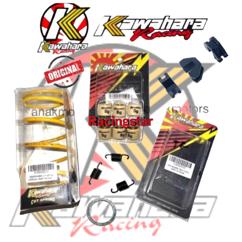 PAKET KIRIAN KAWAHARA ALL MOTOR MATIC VARIO MIO BEAT PCX NMAX AEROX/PAKET CVT VARIO BEAT MIO PCX NMA