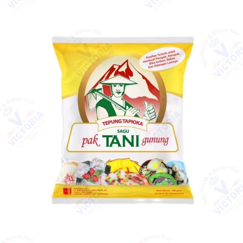 

Tepung Tapioka Sagu Pak Tani gunung 500gr