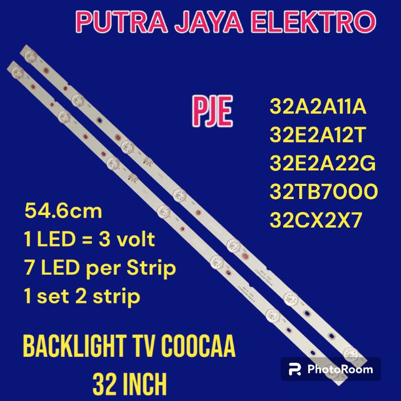 Backlight TV COOCAA 32 Inch 32A2A11A 32TB7000 32E2A12G 32E2A22G 32E2A12T 32C2X7 JL.D32071330-001CS-M