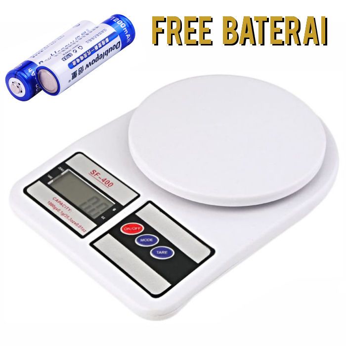 TIMBANGAN DIGITAL SF 400 10KG / Timbangan Digital Presisi Kue Dapur Bahan Kitchen Scale Elektrik 10 