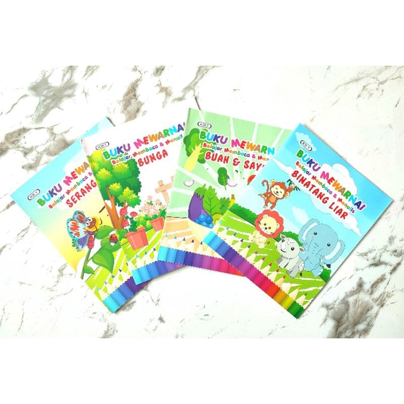 

Buku Mewarnai Kecil Kiky Coloring Book