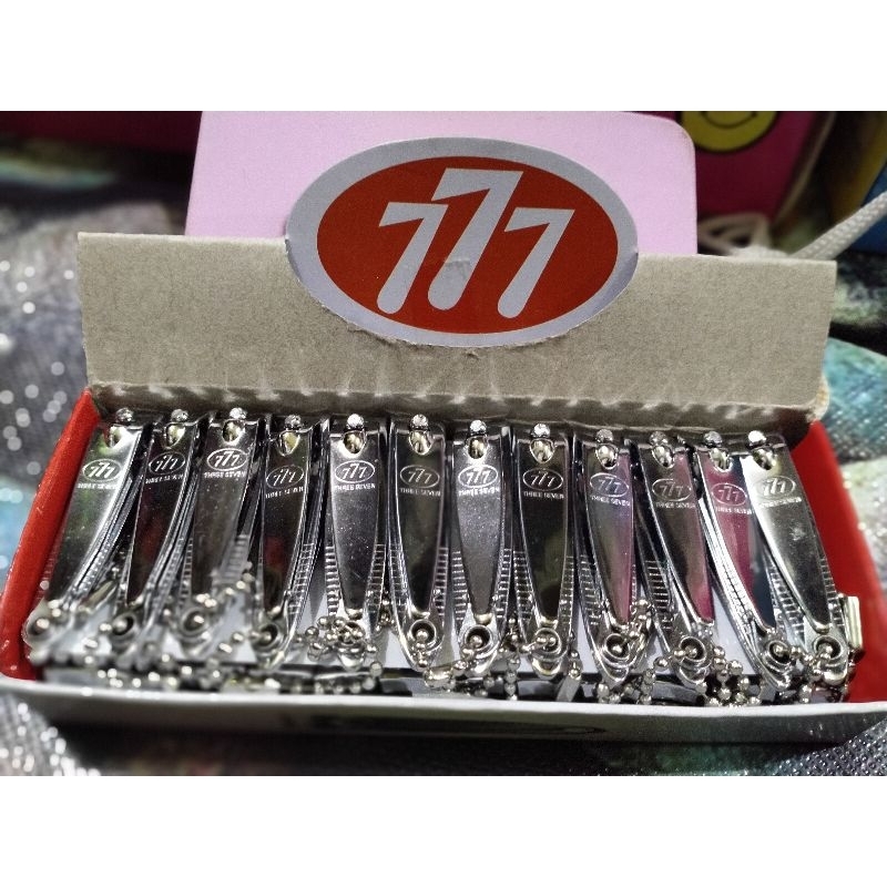Gunting kuku kecil 777  pemotong kuku kecil  1pk isi 2lusin