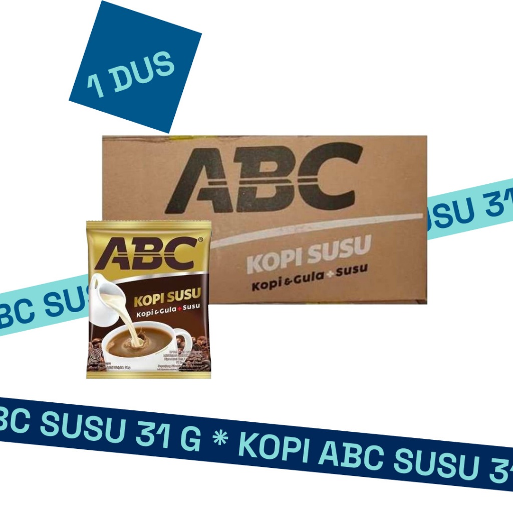 Kopi Abc Susu Sachet 1 Dus