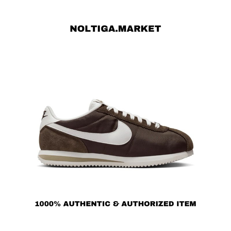 Nike W Cortez Baroque Brown Sail Original Resmi