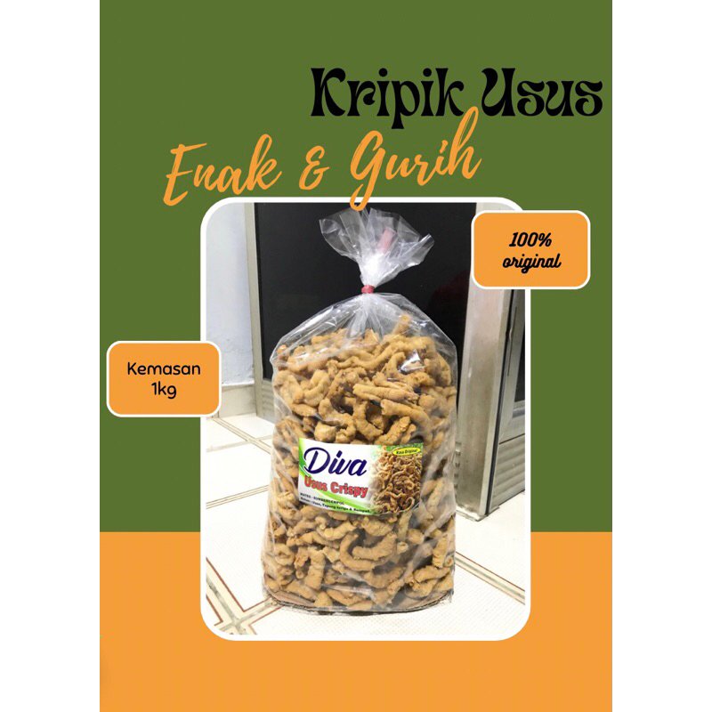 

Kripik Usus kiloan / Cemilan ringan